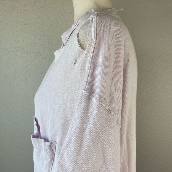 NWOT We The Free Distressed Oversized T-Shirt Size S - Picture 3 of 7